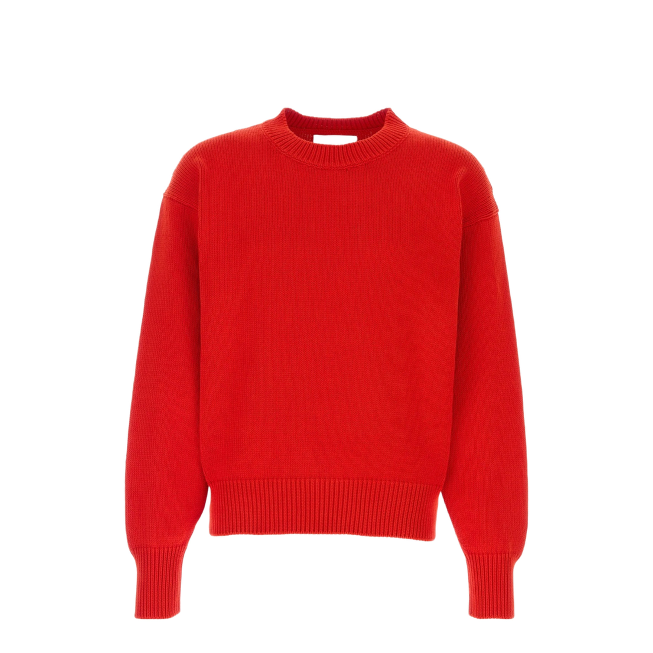 Red Cotton Sweater