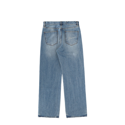 Straight de-Nîmes Denim Pants