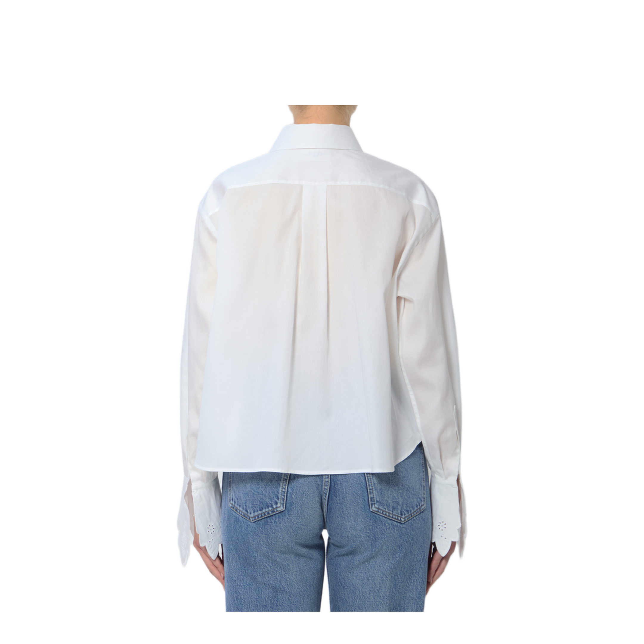 MAYFEYR - Celine - Cropped Cotton Shirt - RC0DK3H7301OP