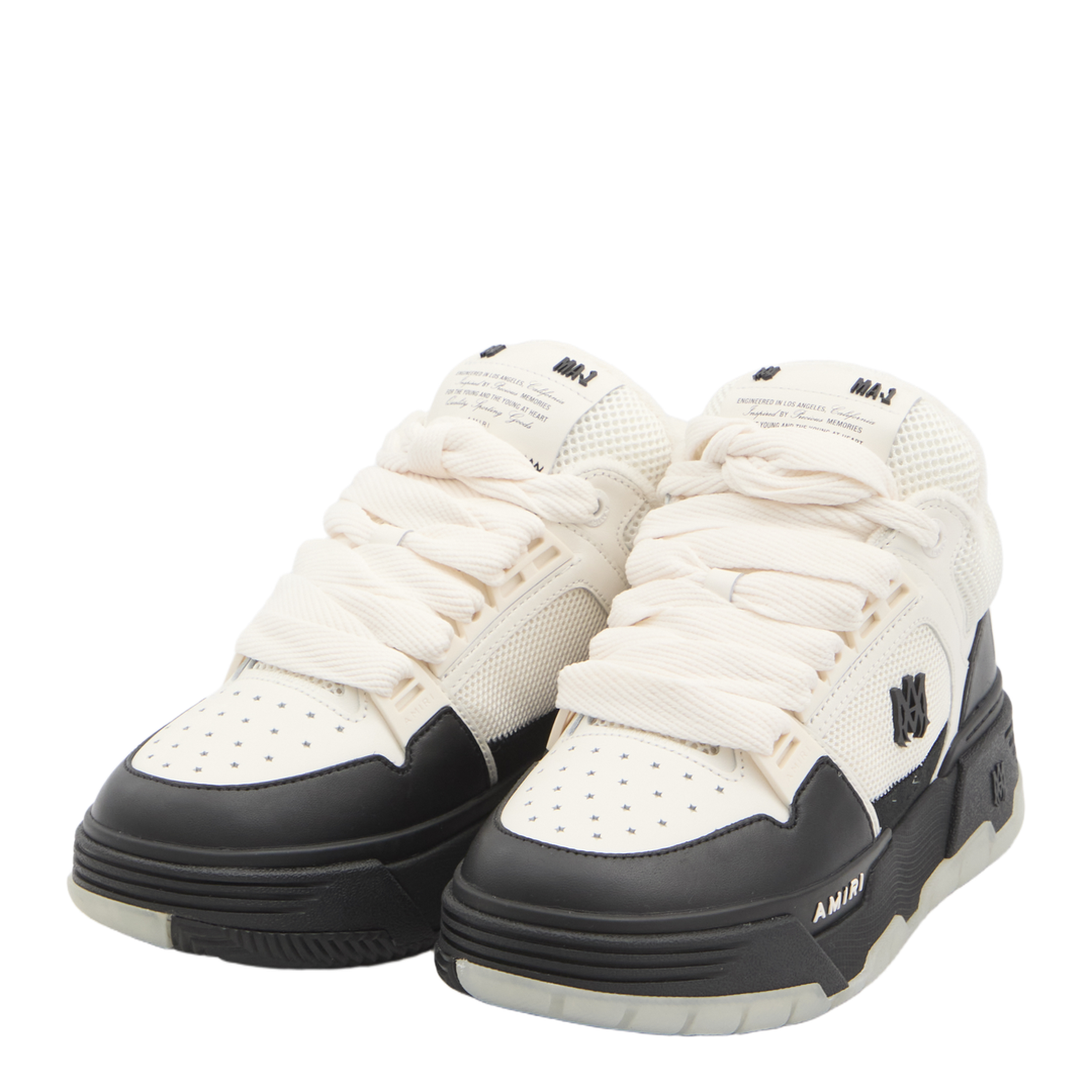 Sneakers MA-1 Panda New Tech Leather White