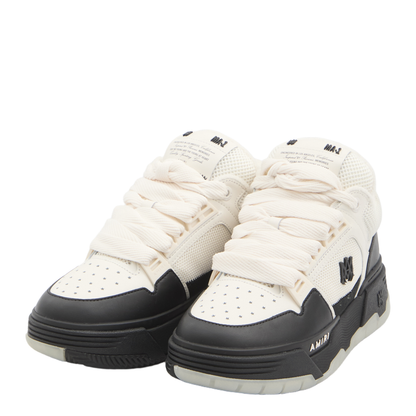 Sneakers MA-1 Panda New Tech Leather White