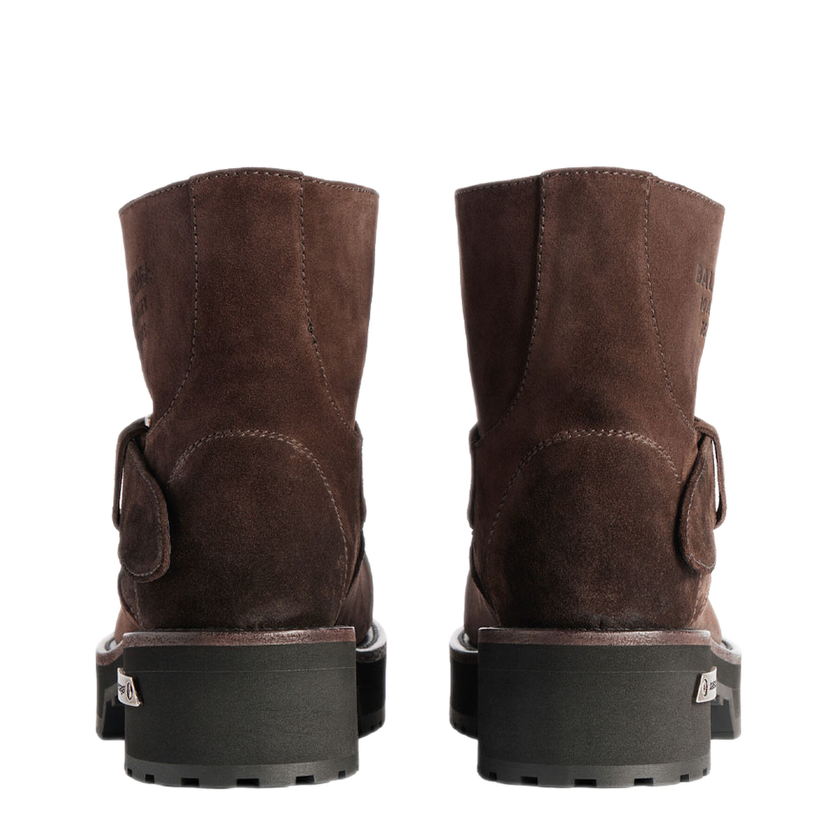 Venom Mini Waxed Suede Calf Leather Ankle Boots