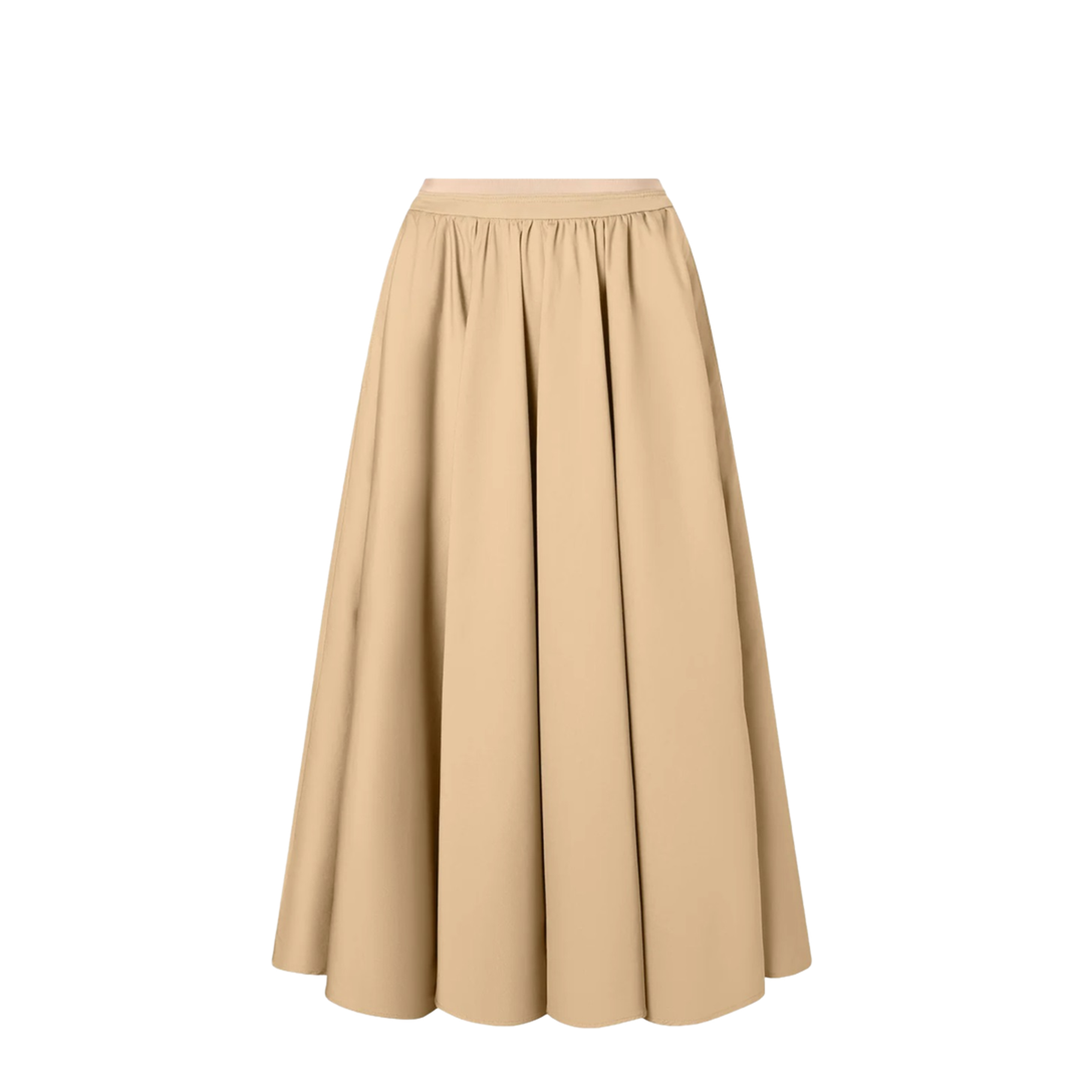 Cotton Maxi Skirt