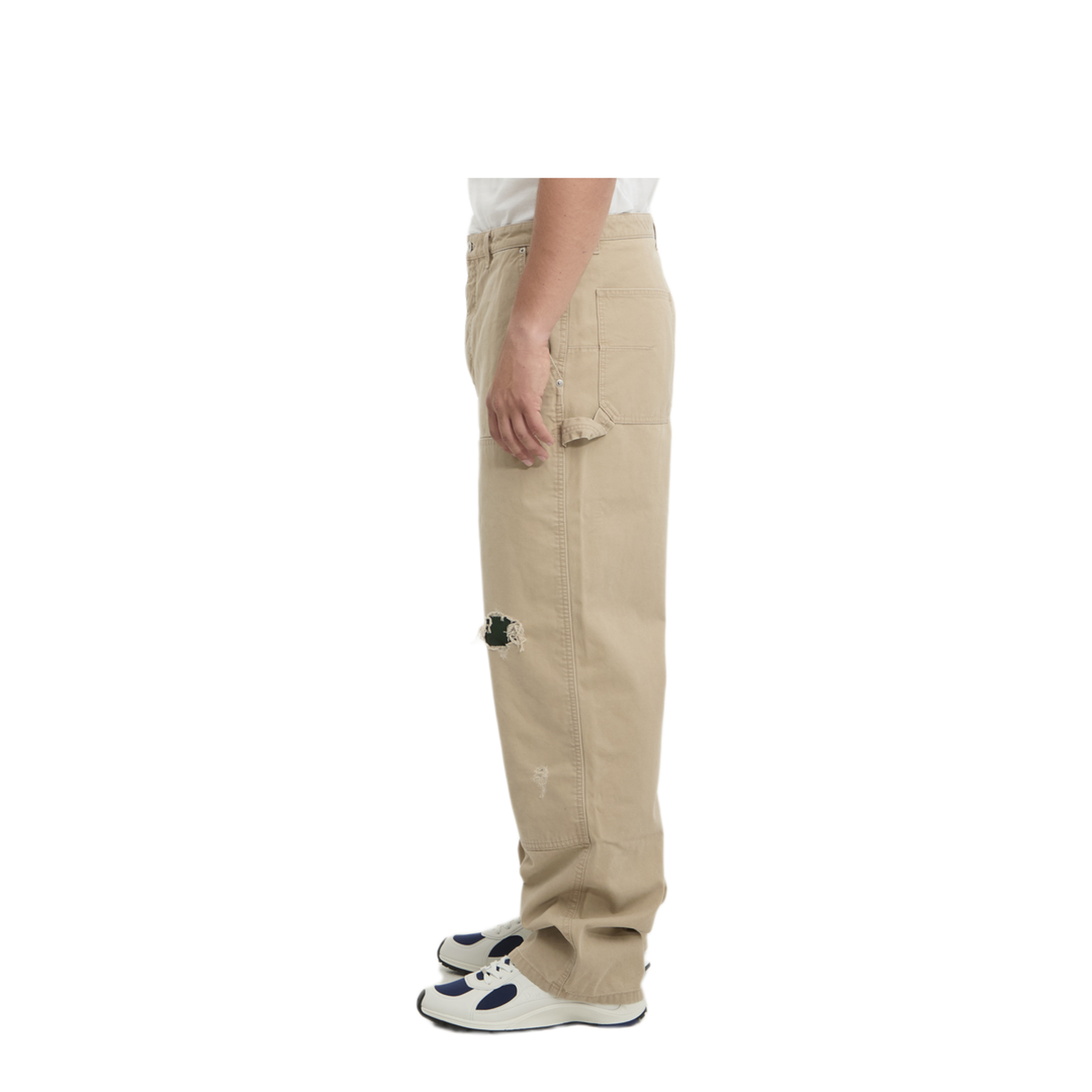 MAYFEYR - Dior - Beige Cotton Twill Carpenter Jeans - 693D181A3096186