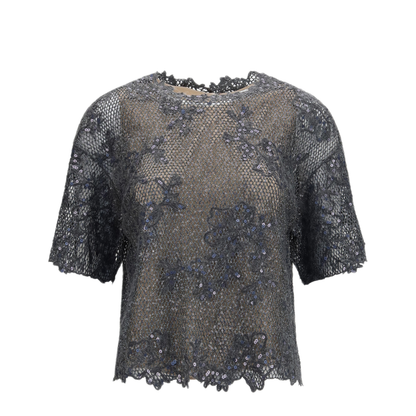 MAYFEYR - Brunello Cucinelli - Sequined Crewneck Top - M0PIZVJ120CLV14