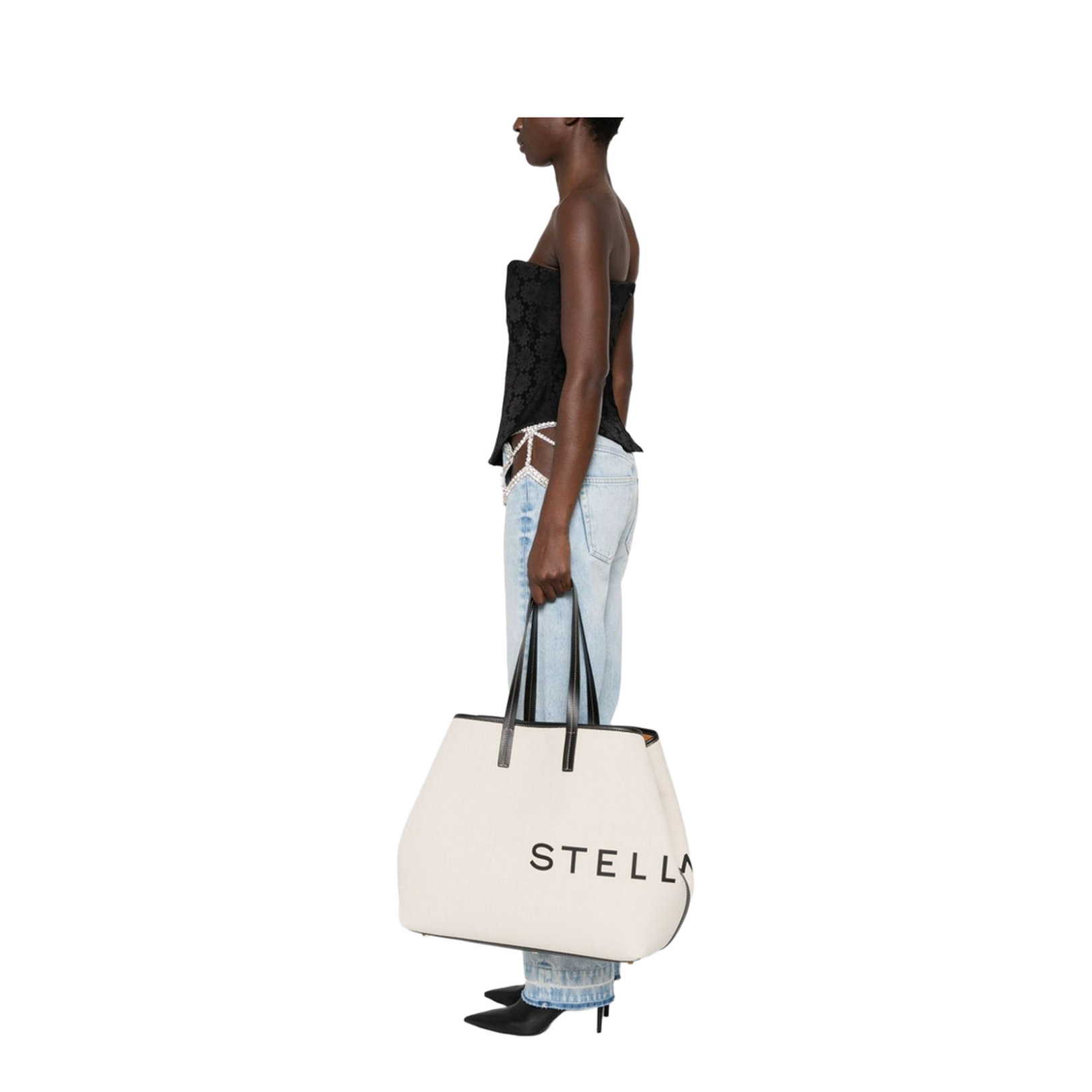 Logo Canvas Tote Bag