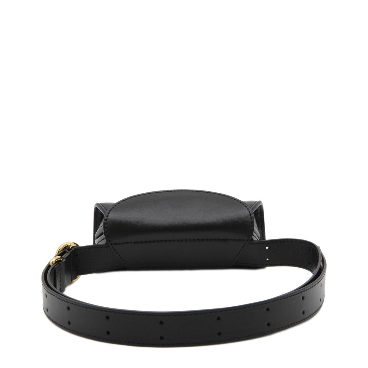 Small Calfskin Shoulder Bag - Black