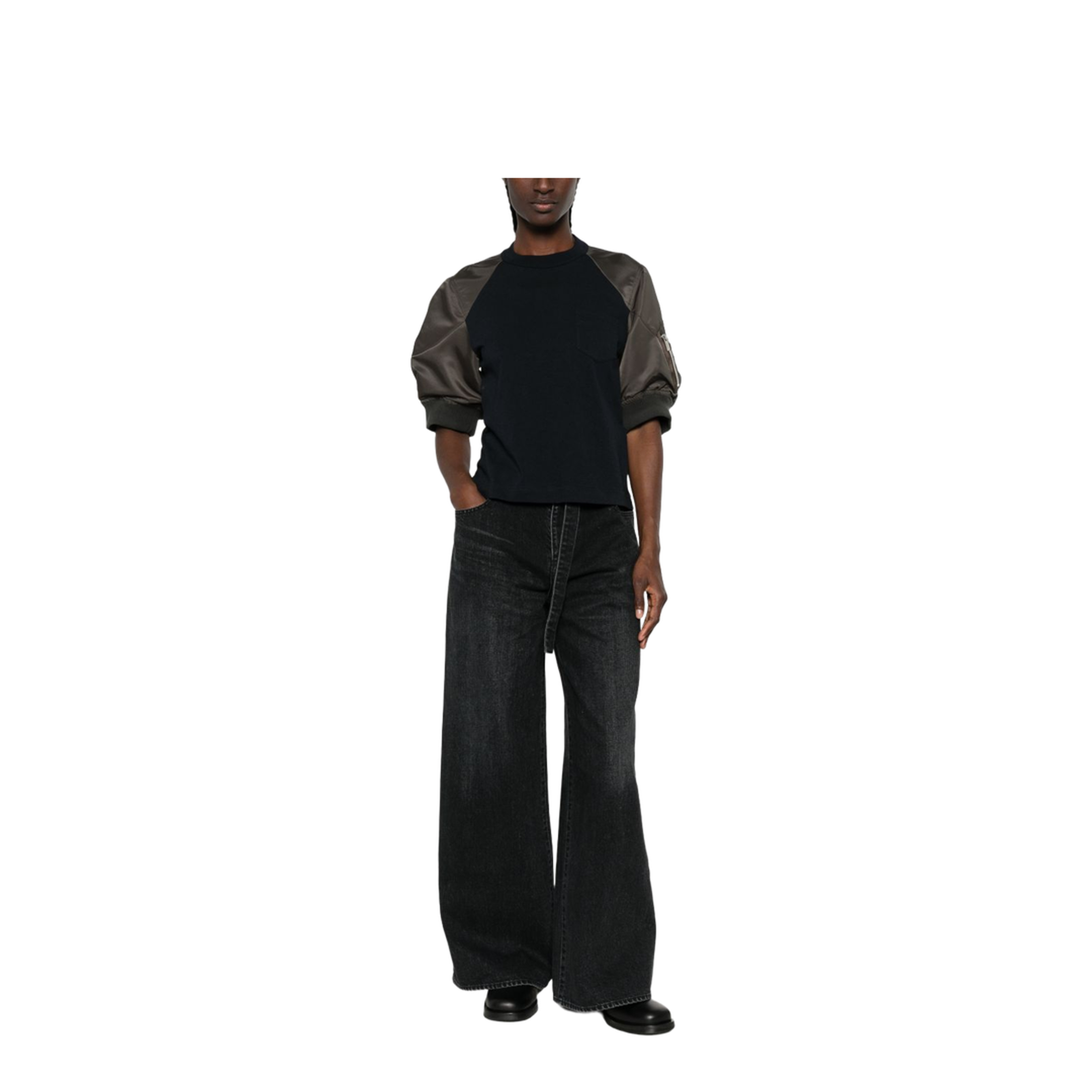 MAYFEYR - Sacai - T-Shirts And Polos Navy - 26-08624233