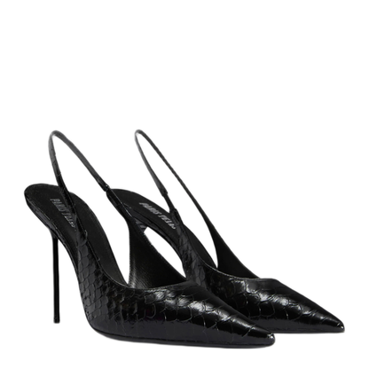 MAYFEYR - Paris Texas - Lidia 105 Slingback Pumps - PX913XPTALBLACK