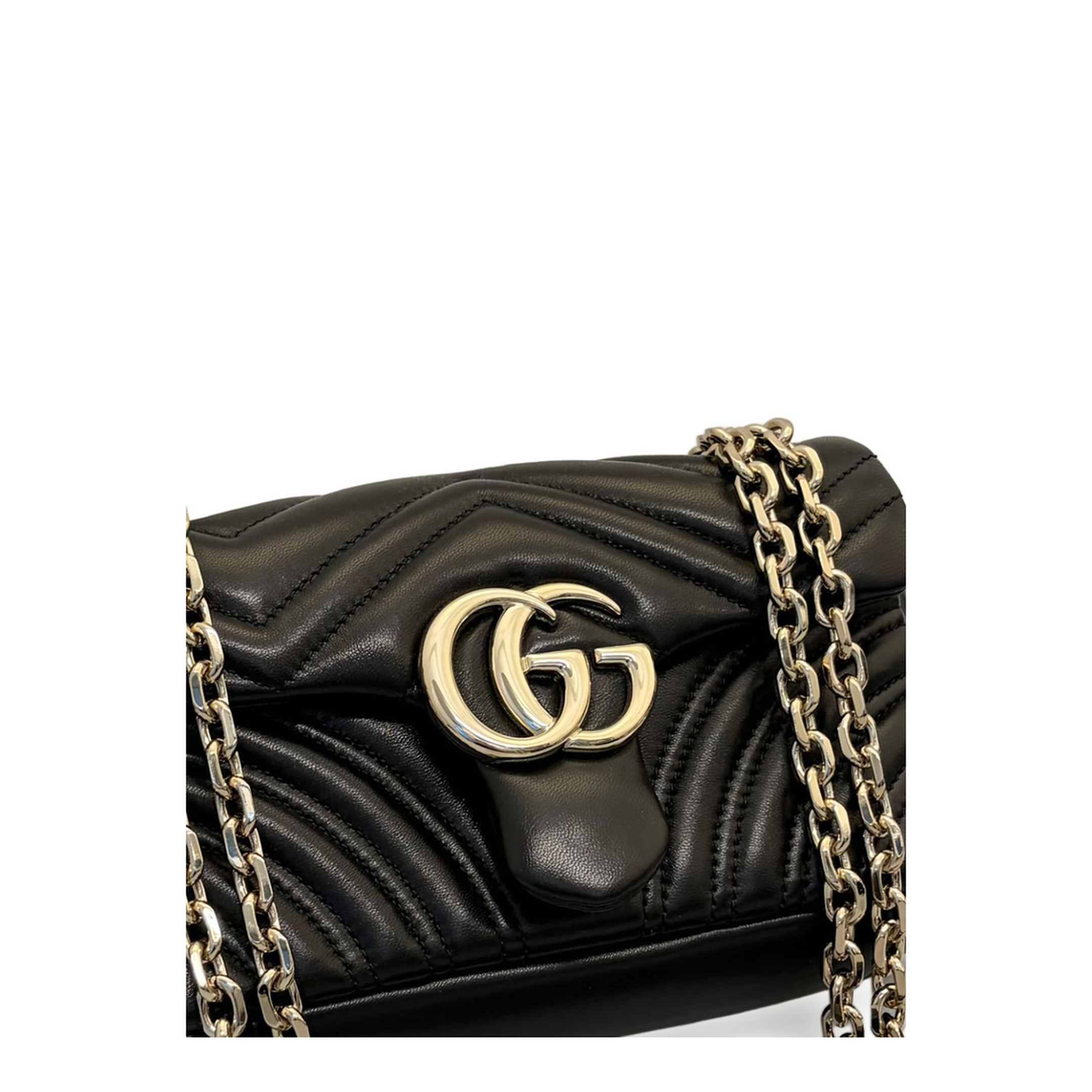 Small Shoulder Bag Black Leather