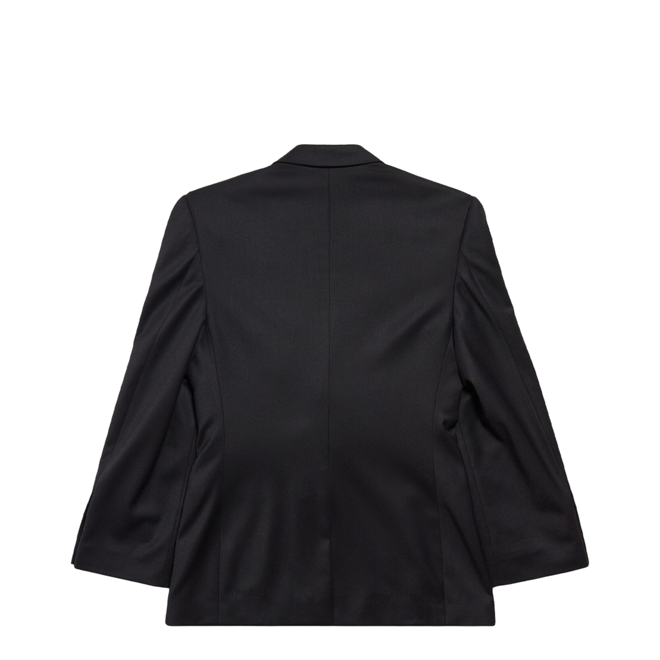 Standard Single-Breasted Tailored Blazer in Black