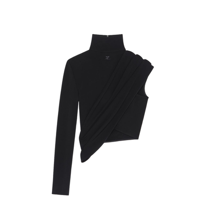 MAYFEYR - Courreges - Top Black - 226JTO534JS01459999