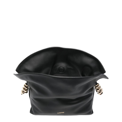 Flamenco Mini Nappa Calfskin Clutch - Black
