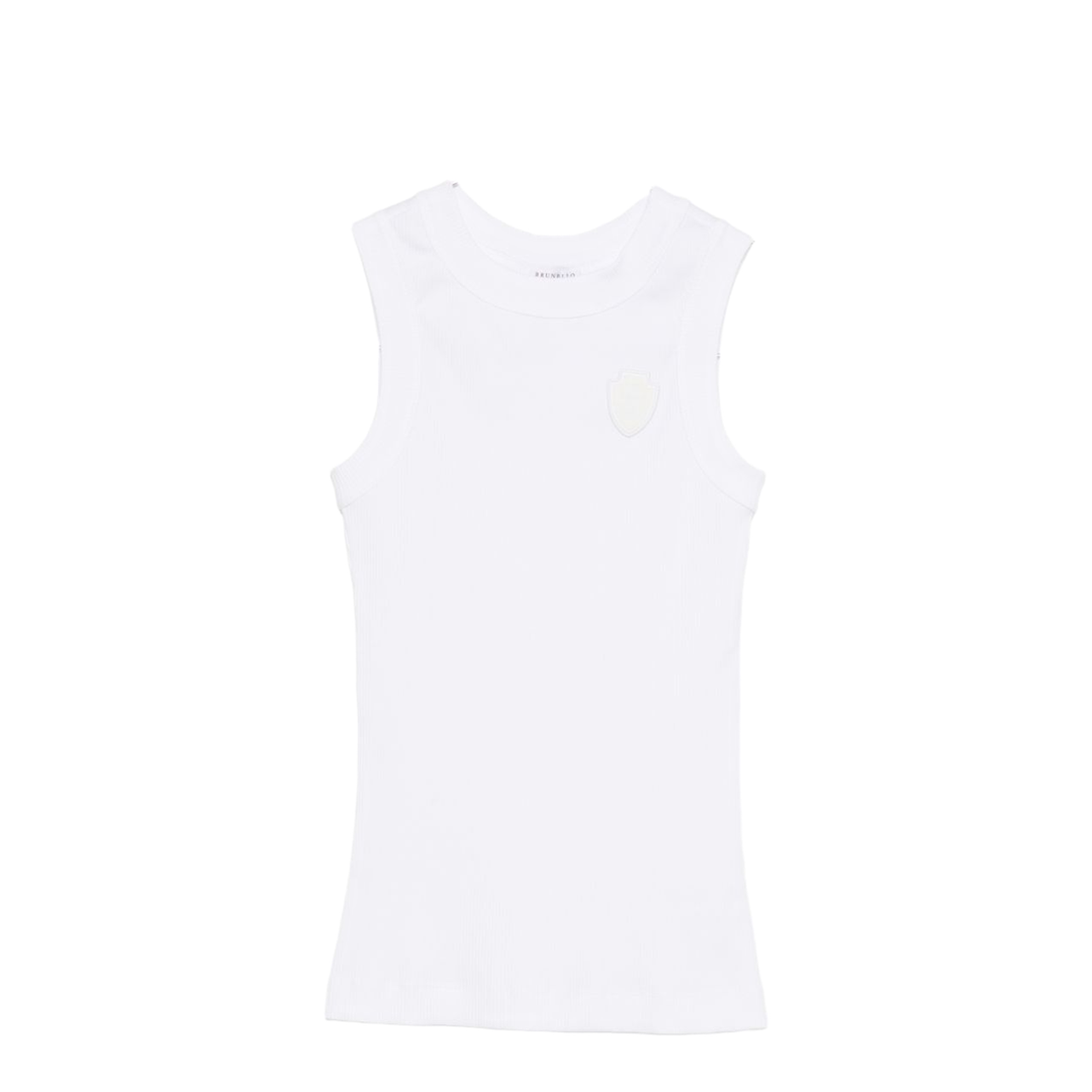 Cotton Tank Top - White