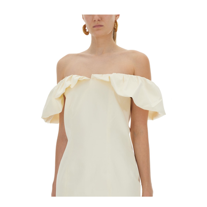 Mini Dress With Bare Shoulders