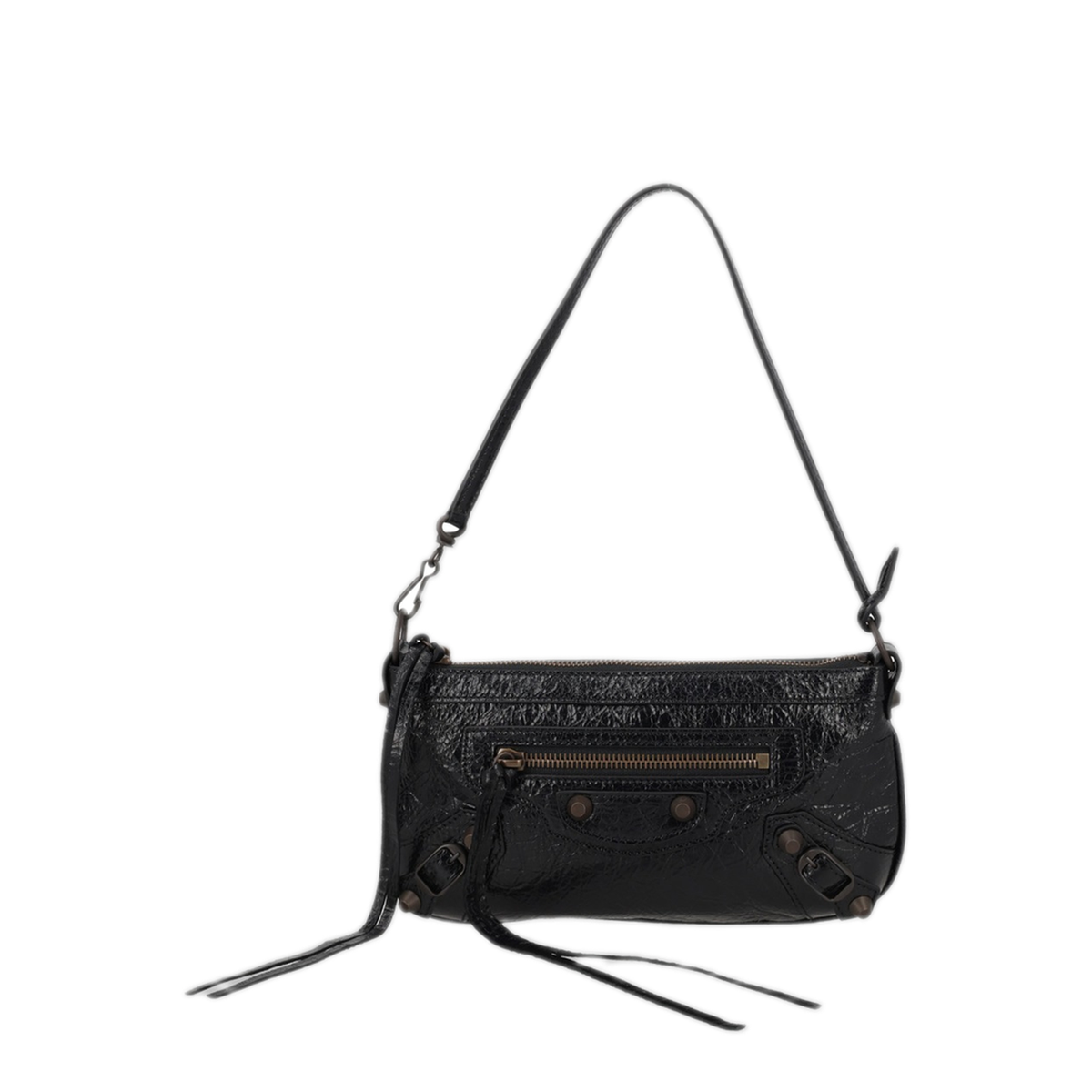 Le City Arena Lambskin Crossbody Pouch - Black
