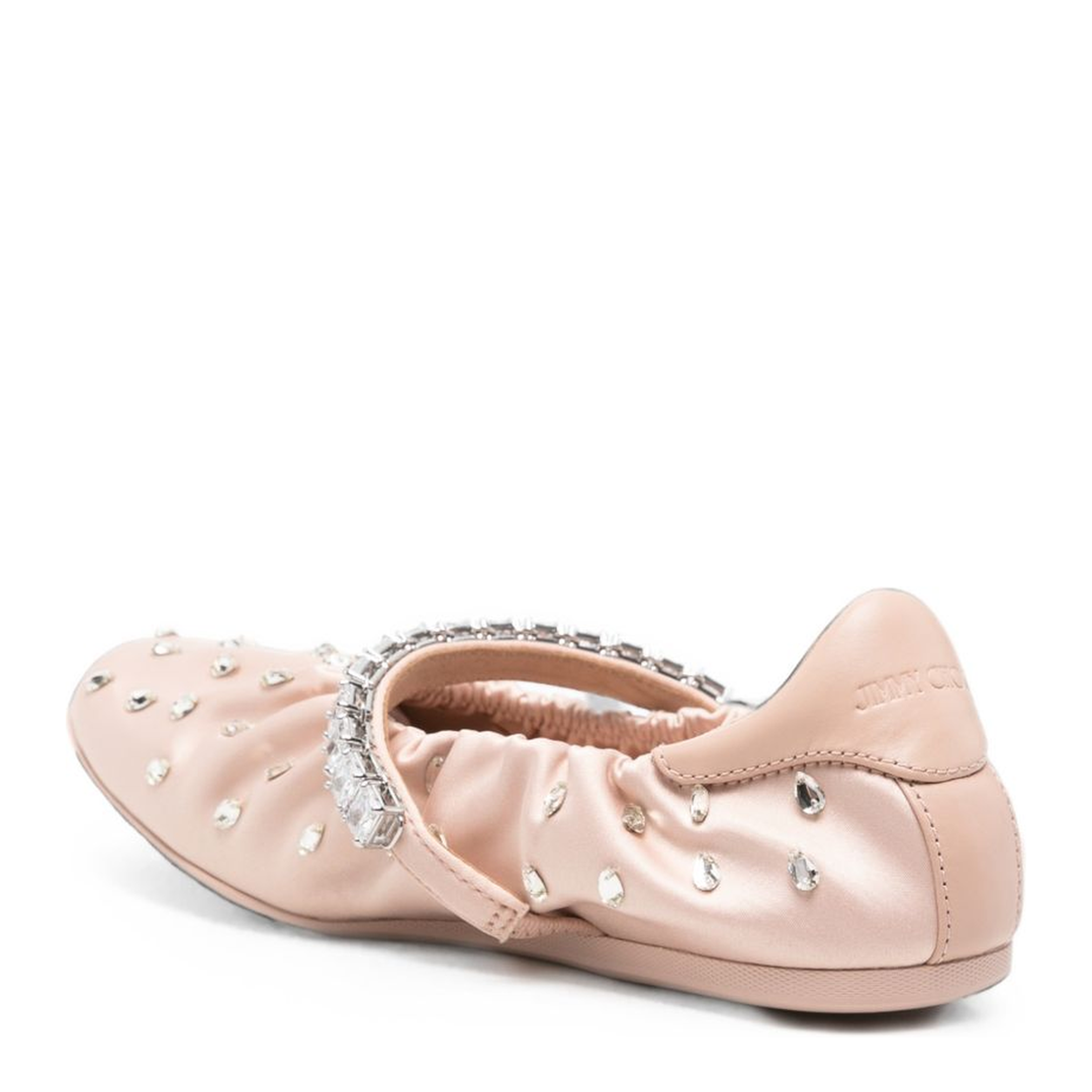 MAYFEYR - Jimmy Choo - Flat Shoes Powder - JADEBALLERINAQEPMACARON/CRYSTAL