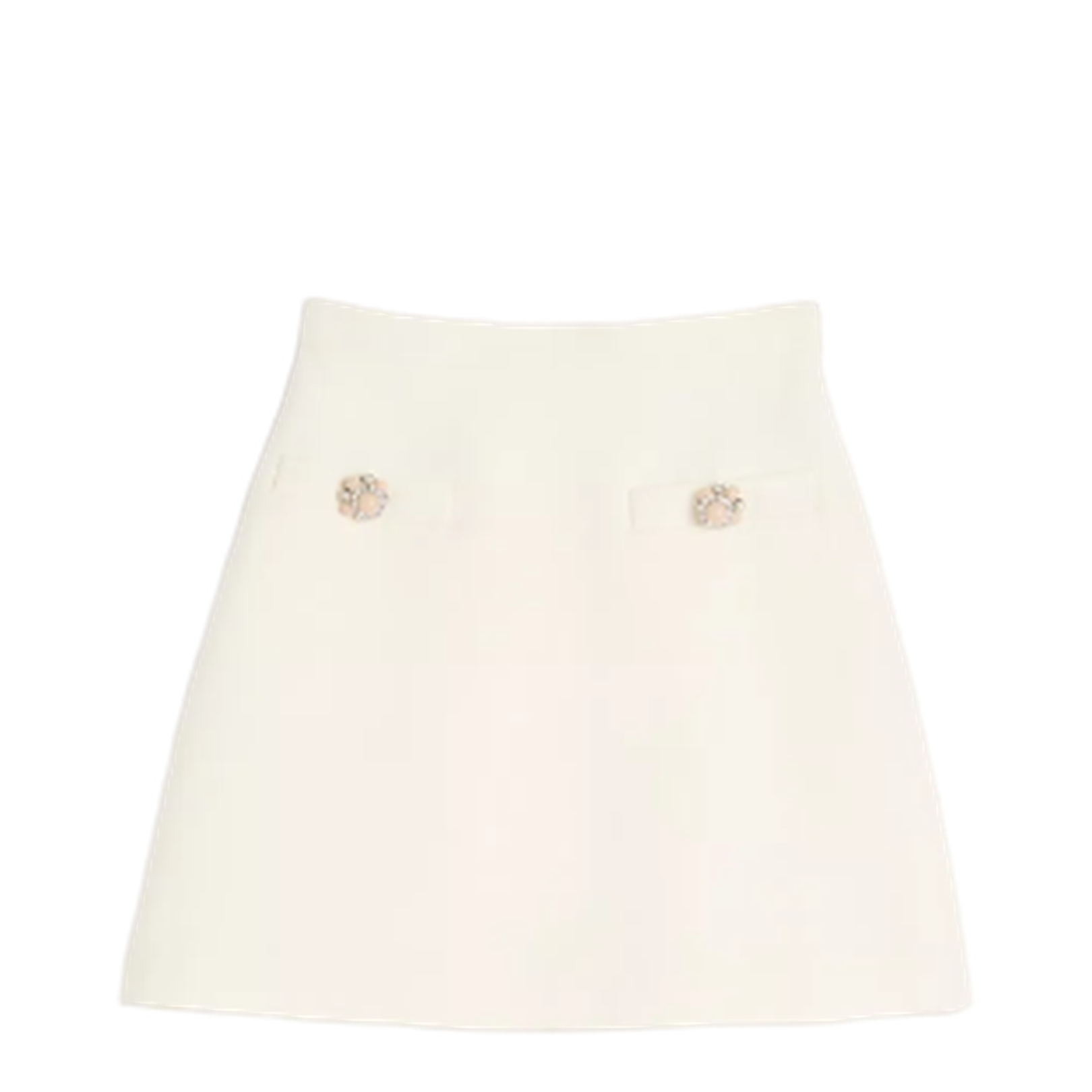 Crepe Couture Jacket In Beige