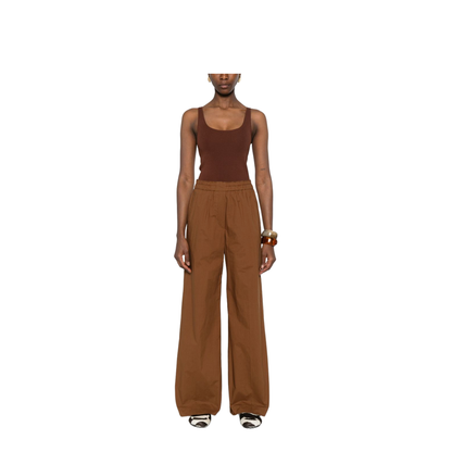 MAYFEYR - Forte Forte - Trousers Brown - 14834MYPANTSCHOCOLATE
