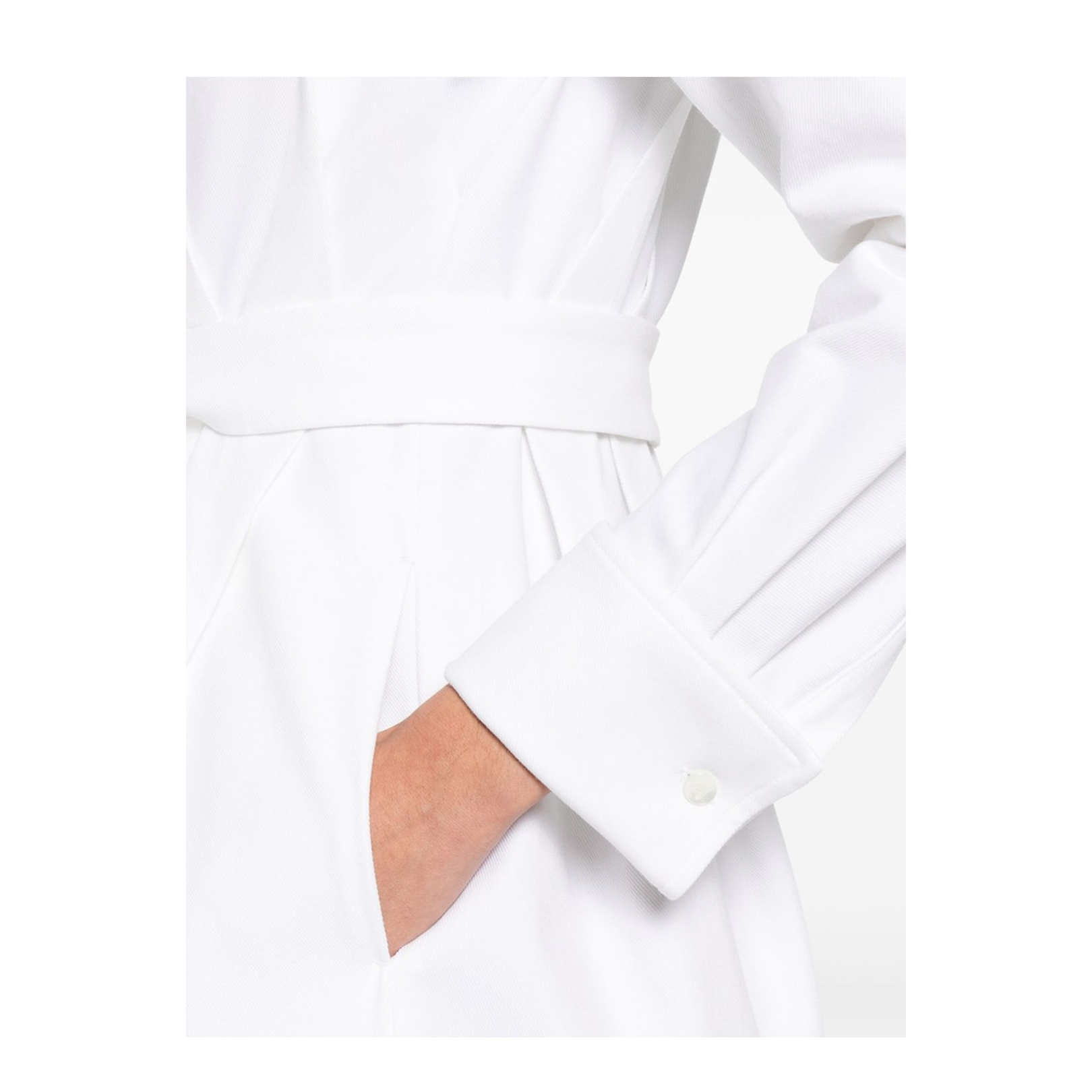 Cotton Long Shirt Dress