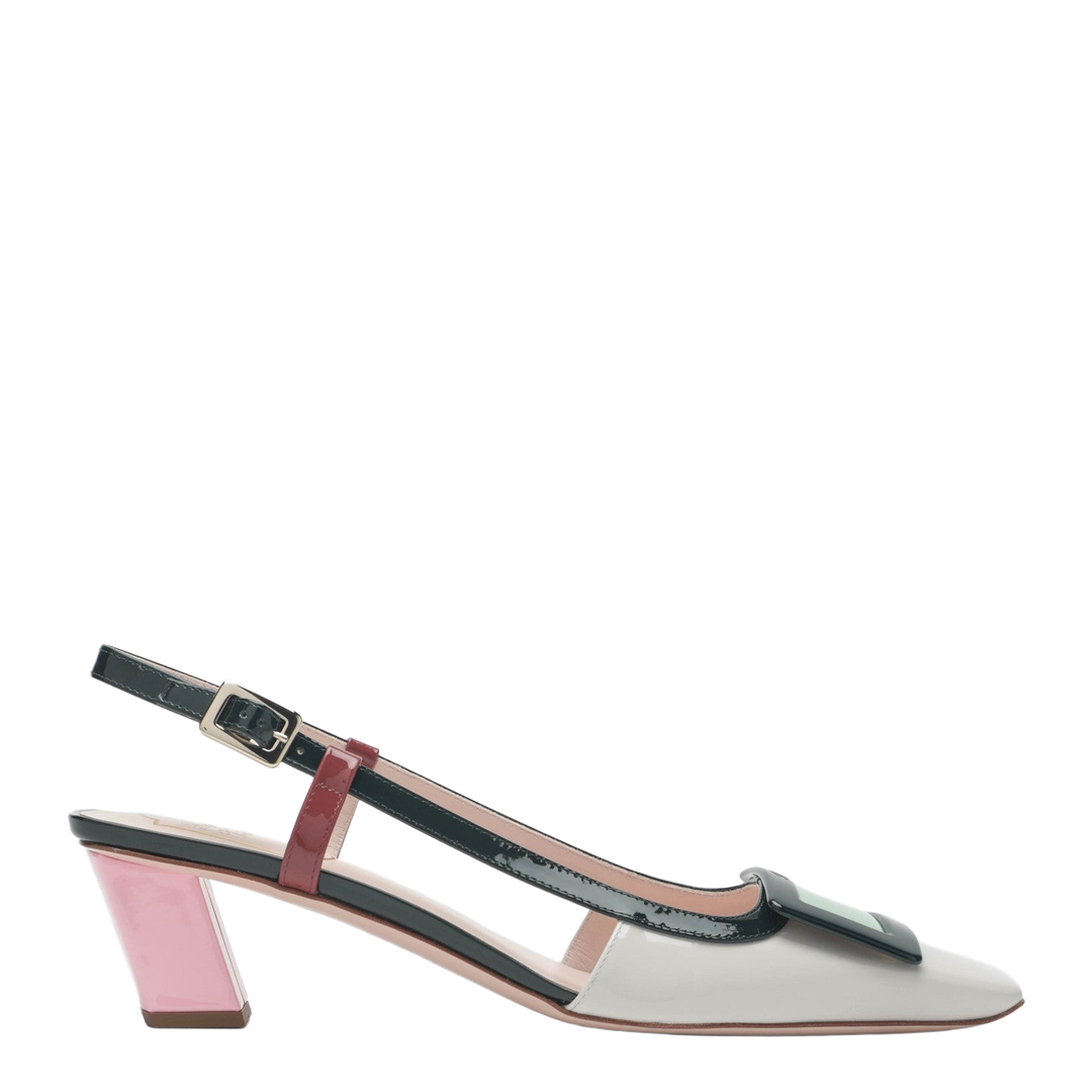 Slingback Pumps in Patent Leather