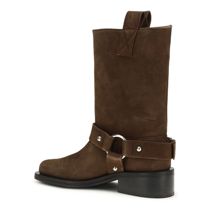 MAYFEYR - Ganni - Suede Biker Boots - B1010095