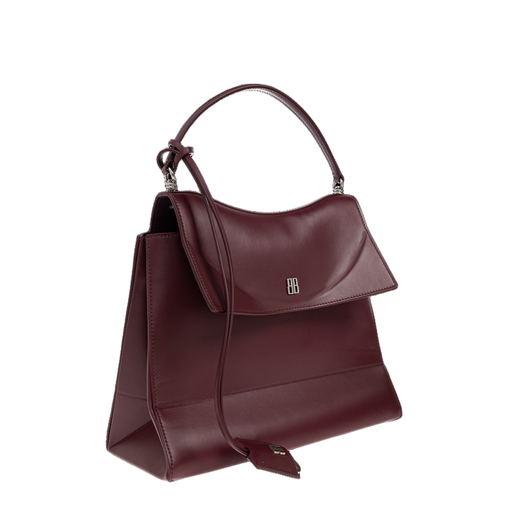 Nano Handbag Medium in Dark Burgundy