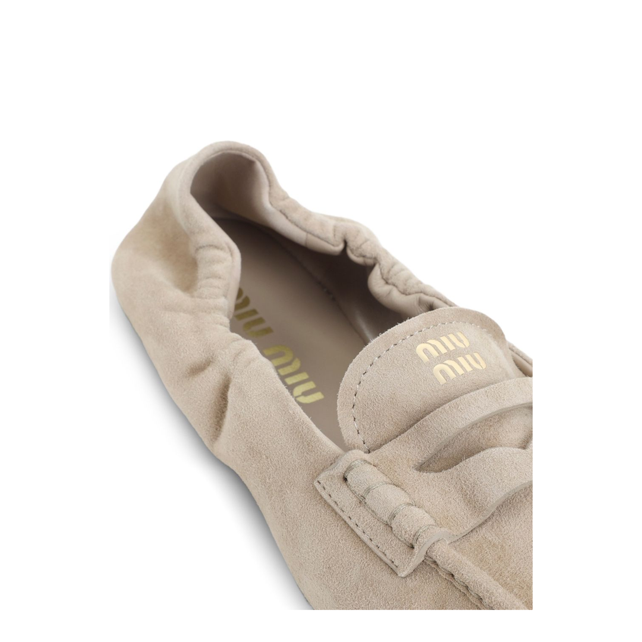 MAYFEYR - Miu Miu - Flat Shoes Beige - 5D341E008F0F24