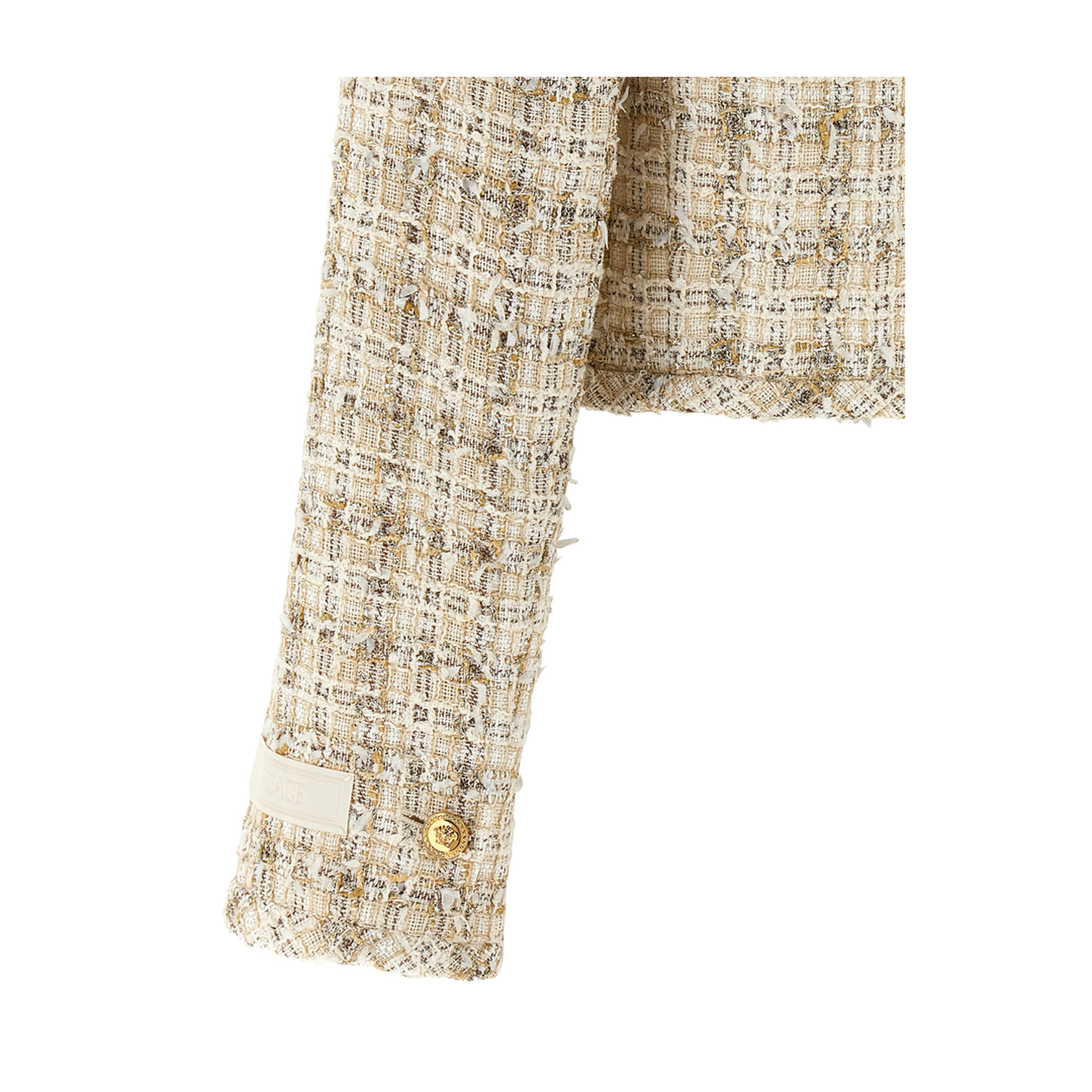 Multicolor Tweed Blazer