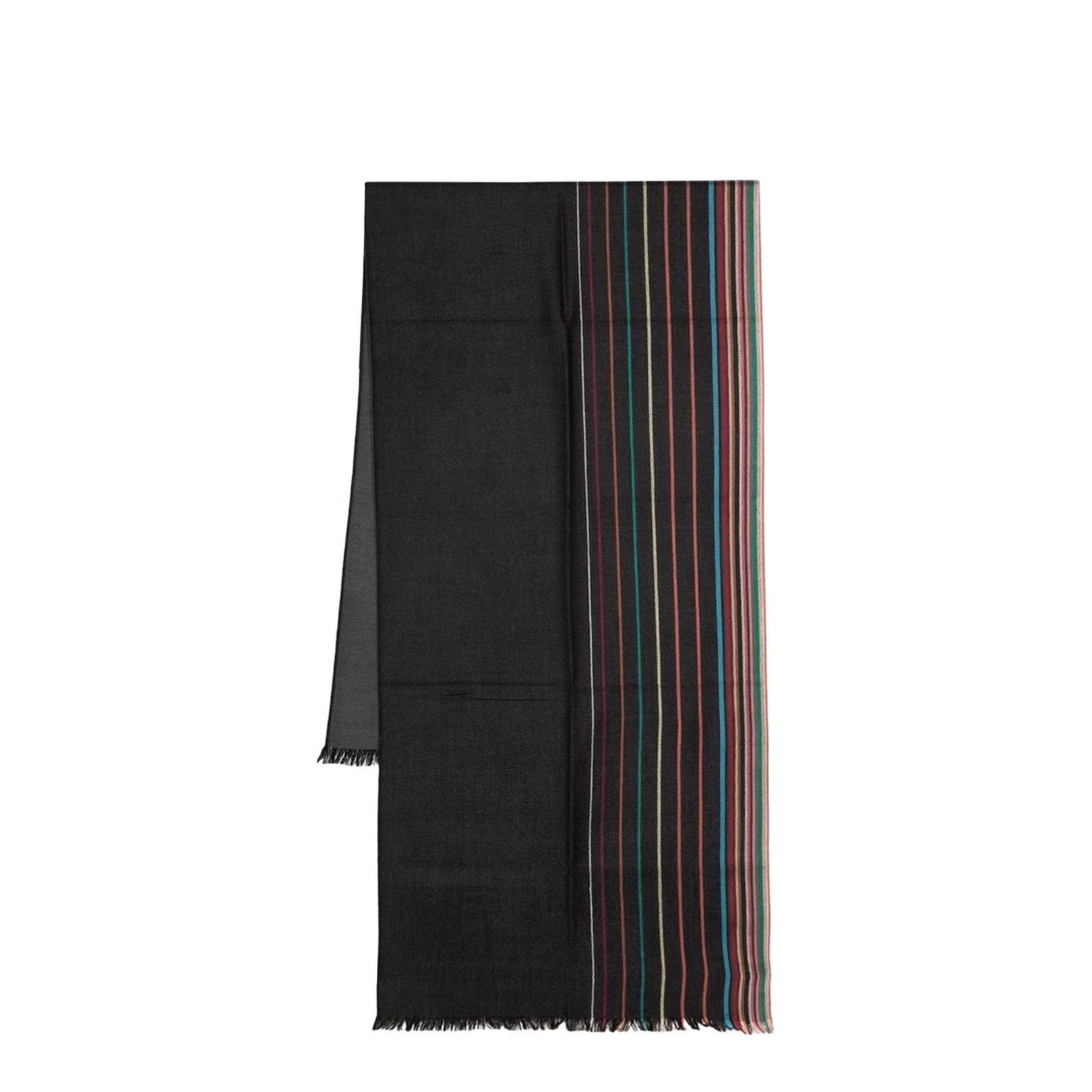 Signature Stripe Wool Scarf