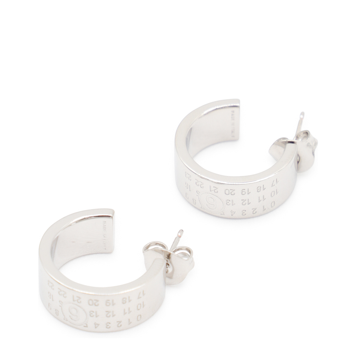 MAYFEYR - Mm6 Maison Margiela - Logo Earrings - SM7VG0056SV0310951