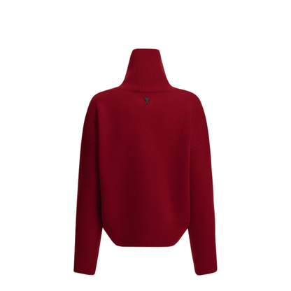 MAYFEYR - Ami Paris - Wool Turtleneck Sweater - UKS885KN0192A186
