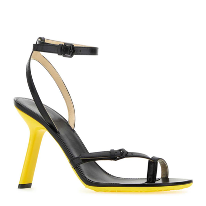 MAYFEYR - Loewe - Black Leather Petal Sandals - L814465X58BLACK