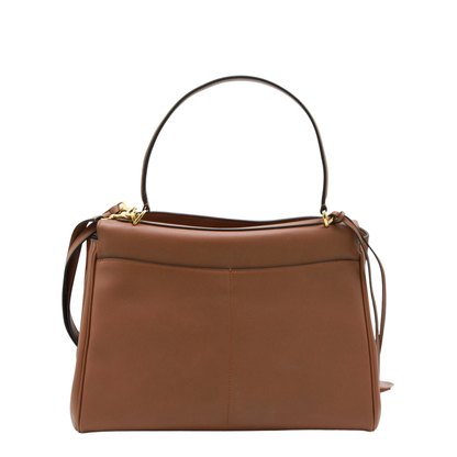 Rodeo Medium Calfskin Handbag - New Tan