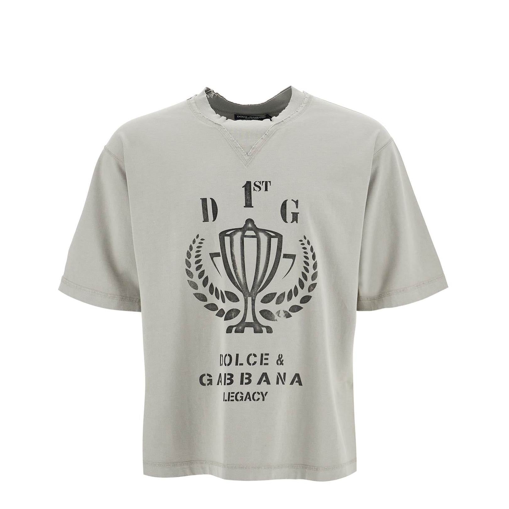 Dolce & Gabbana oversized printed t