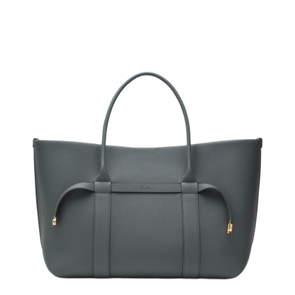 MAYFEYR - Loro Piana - Ghiera Shopper Large In Ash Grey - FAO7463LE706S