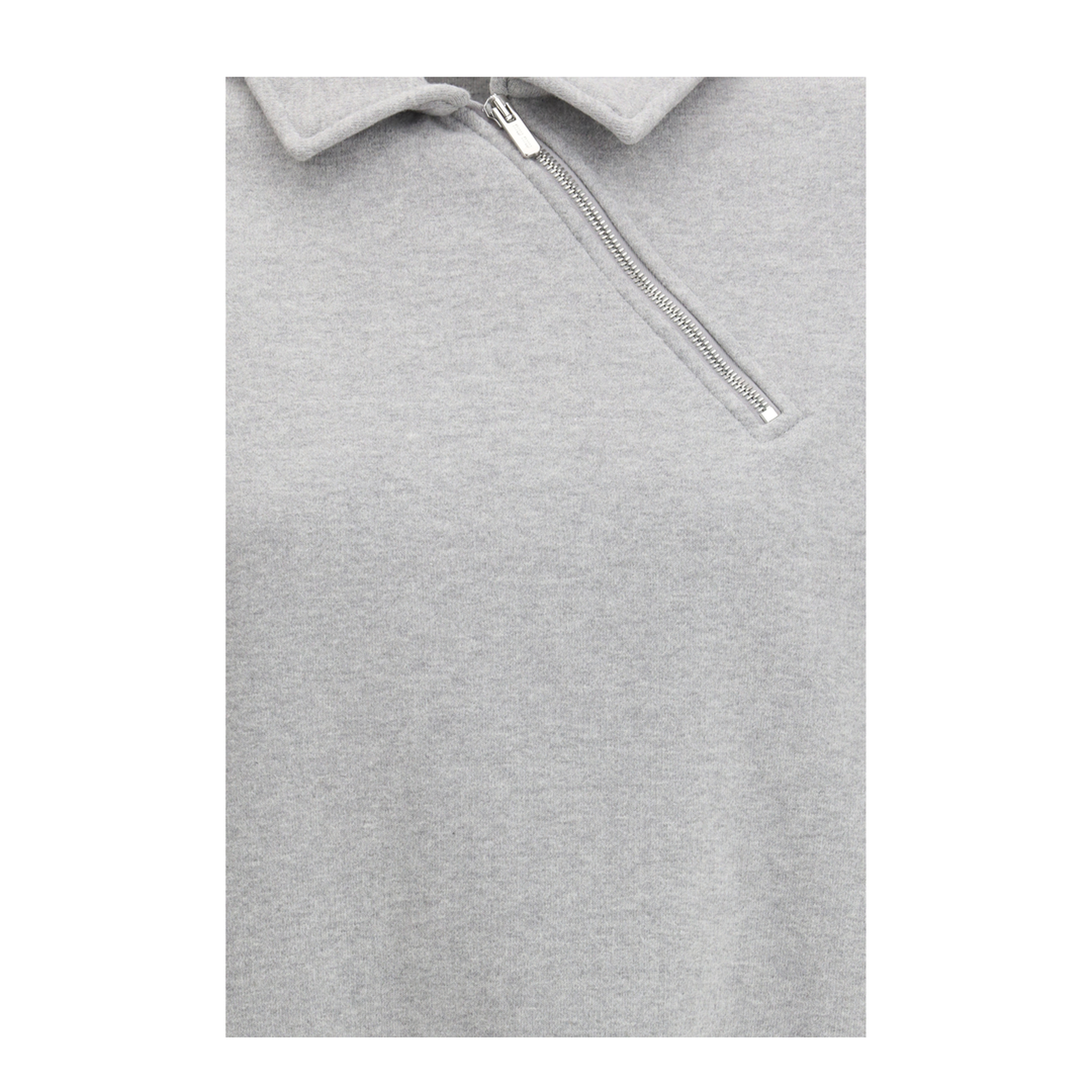 MAYFEYR - Miu Miu - Sweatshirt With Oblique Zip Closure - MJLA04SOOO18S8