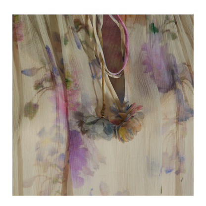 Luna Ruffle Floral Blouse