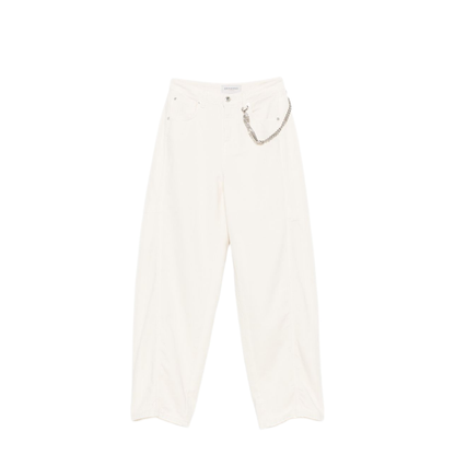 MAYFEYR - Ermanno Firenze - Trousers White - D49EP062EJ0MF333