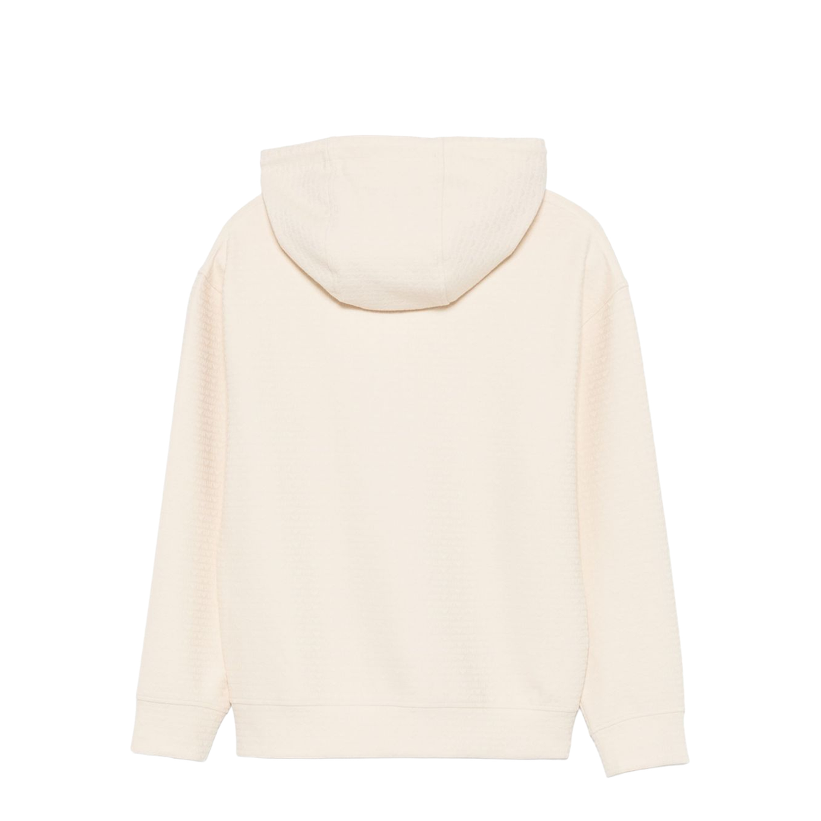 Jersey-Lyocell Blend Hooded Sweatshirt with All-Over Lettering