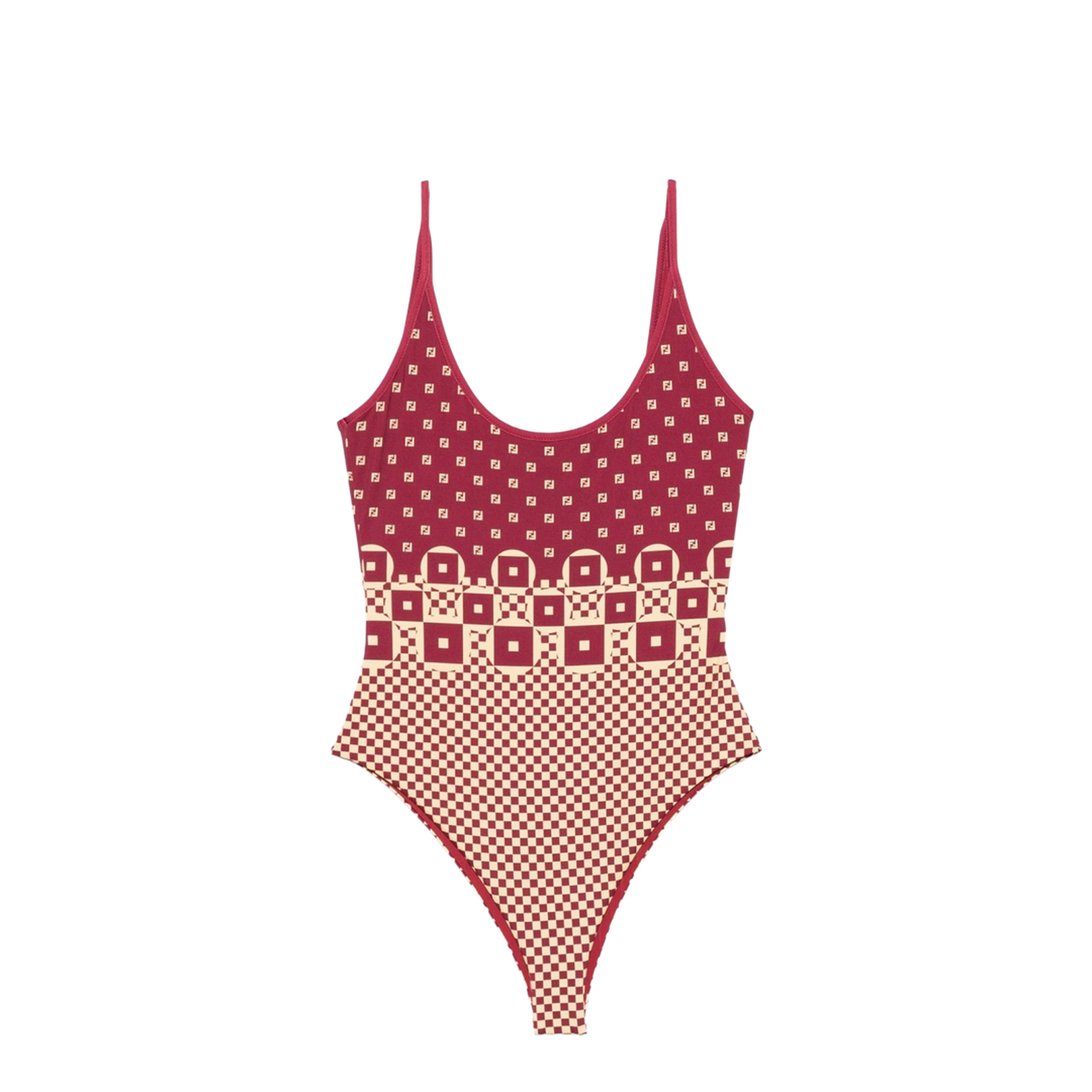 Swimsuit Technical Fabric Red