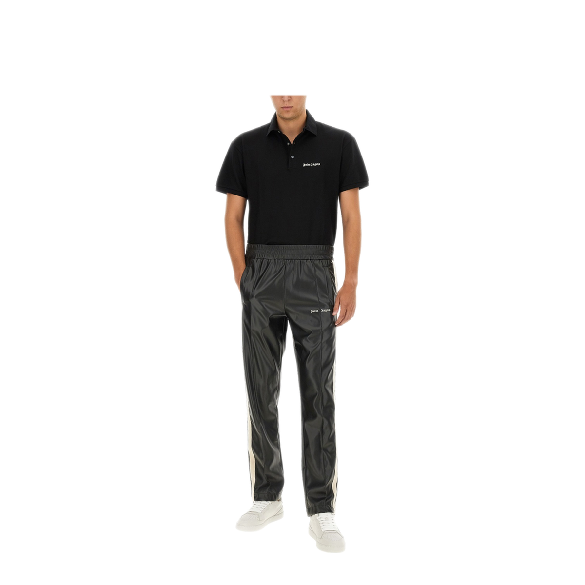 MAYFEYR - Palm Angels - Polo With Logo - PMGB012C99FAB0011003