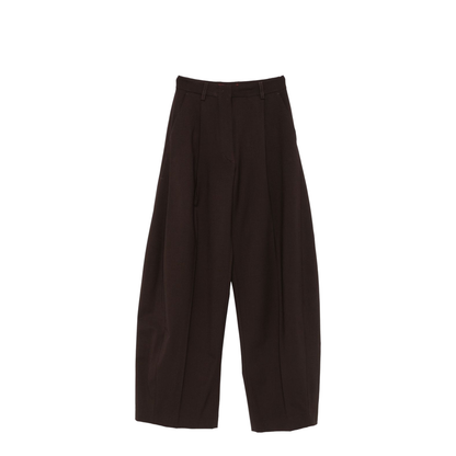 Billie Wool Blend Wide-Leg Trousers