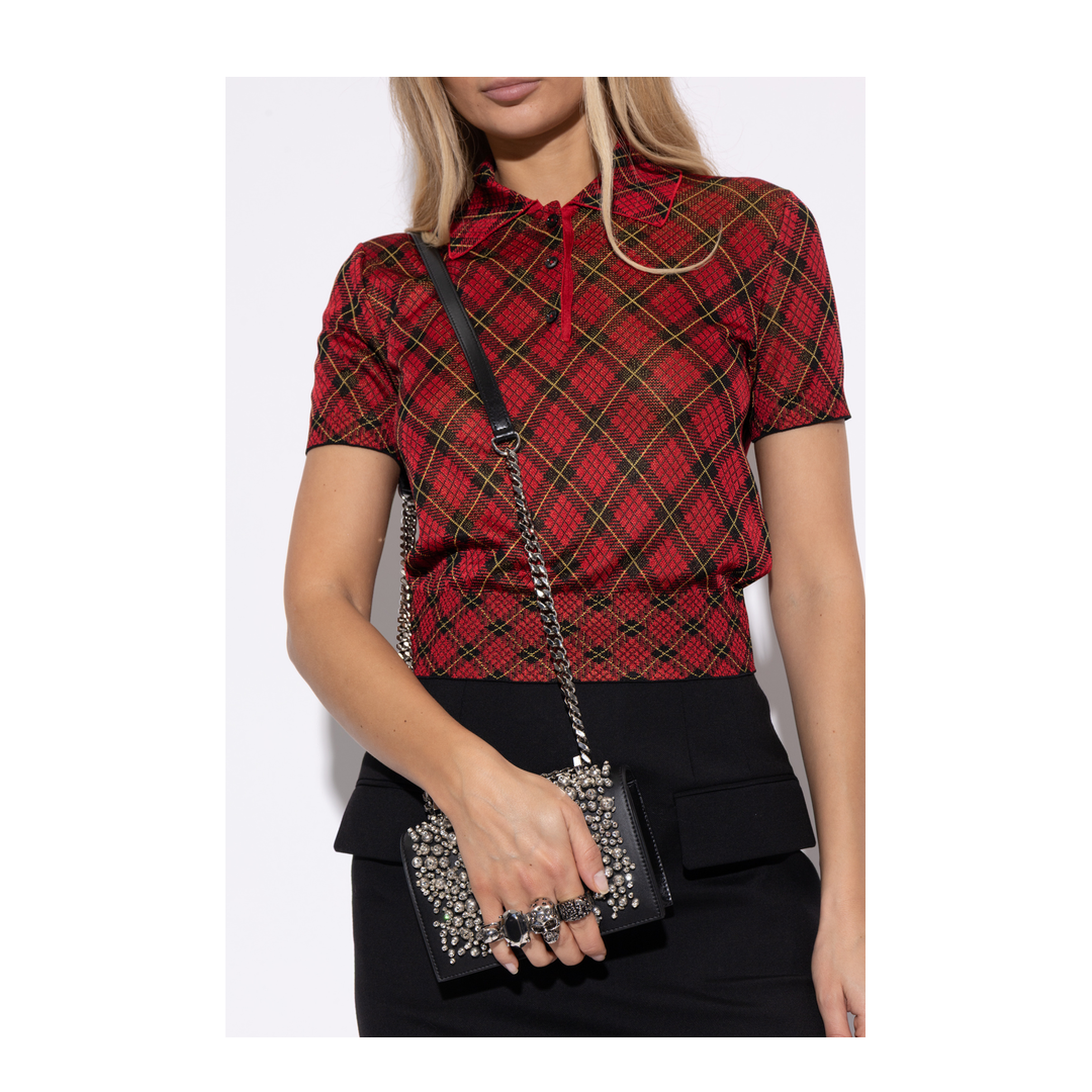 MAYFEYR - Alexander Mcqueen - Jewell Mini Shoulder Bag - 85484817HLI1090