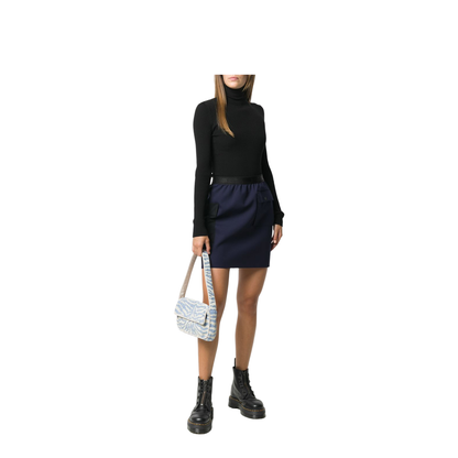 Merino Fine Rib Top Long Sleeves