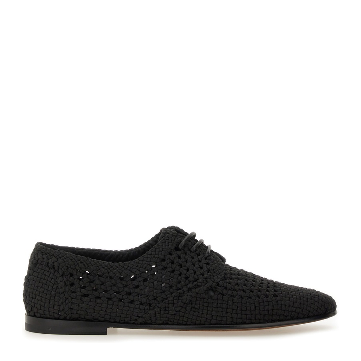 Woven Fabric Derby Shoe