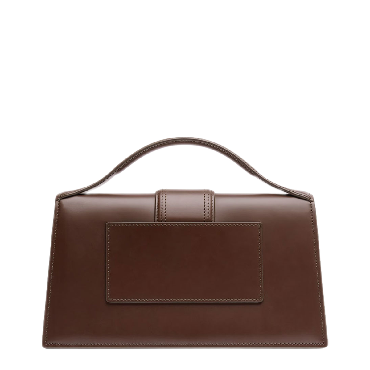 Large Calfskin Crossbody Bag - Brown
