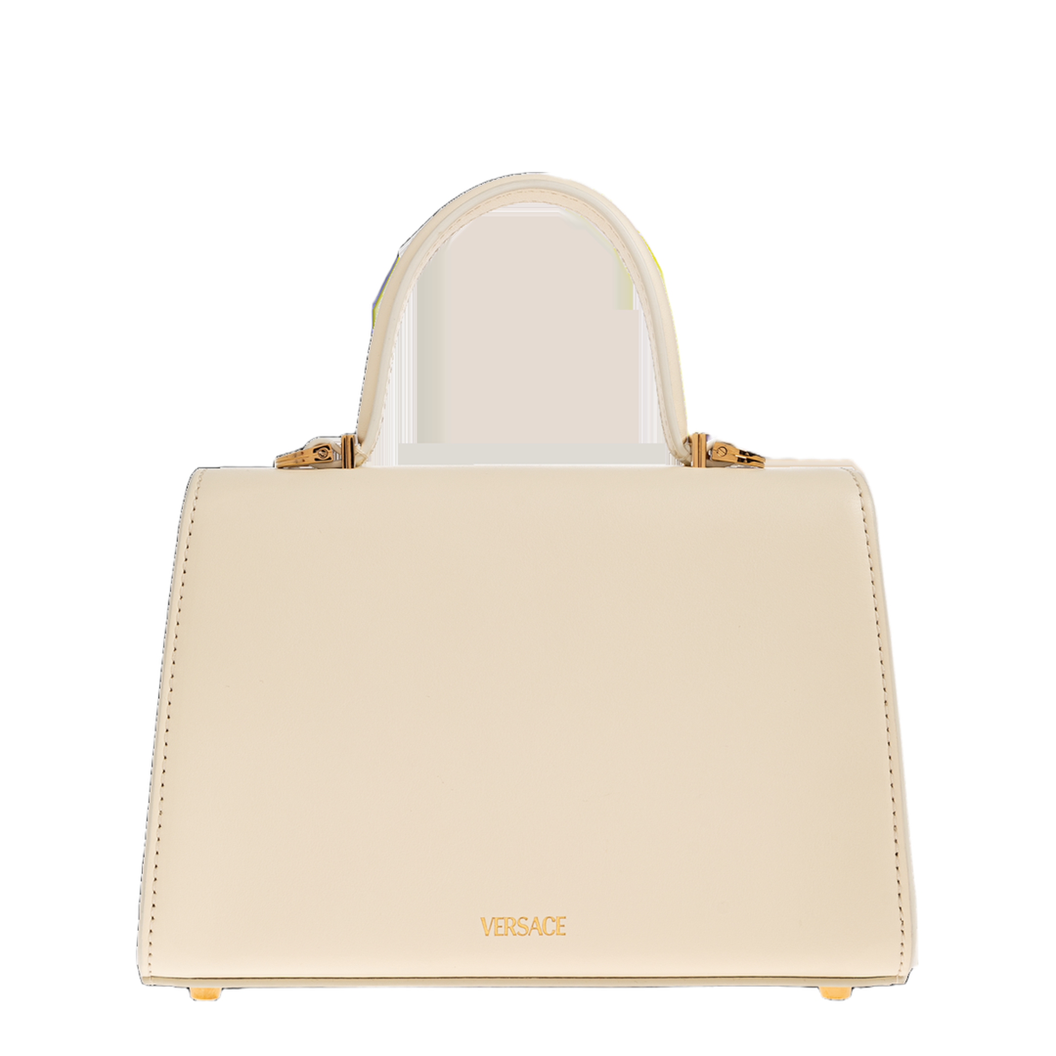 '95 Leather Handbag - White/Gold