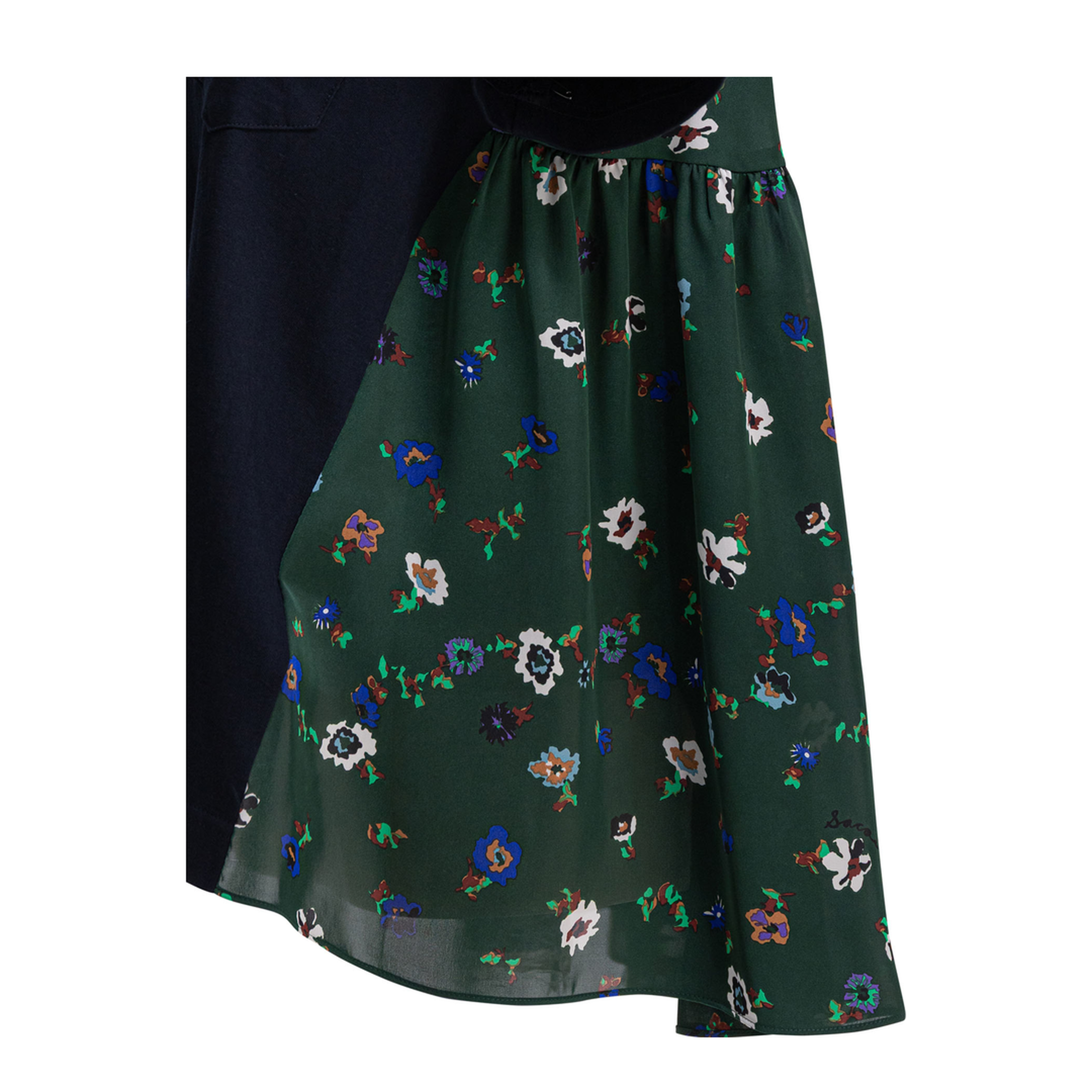 MAYFEYR - Sacai - Floral Crewneck T-Shirt - 26-08390213