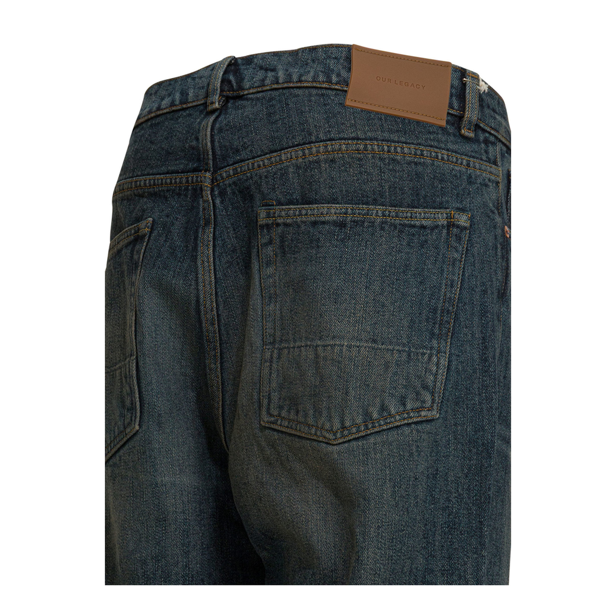 MAYFEYR - Our Legacy - Straight Leg Jeans In Storm Wash - M2265TRROCKER